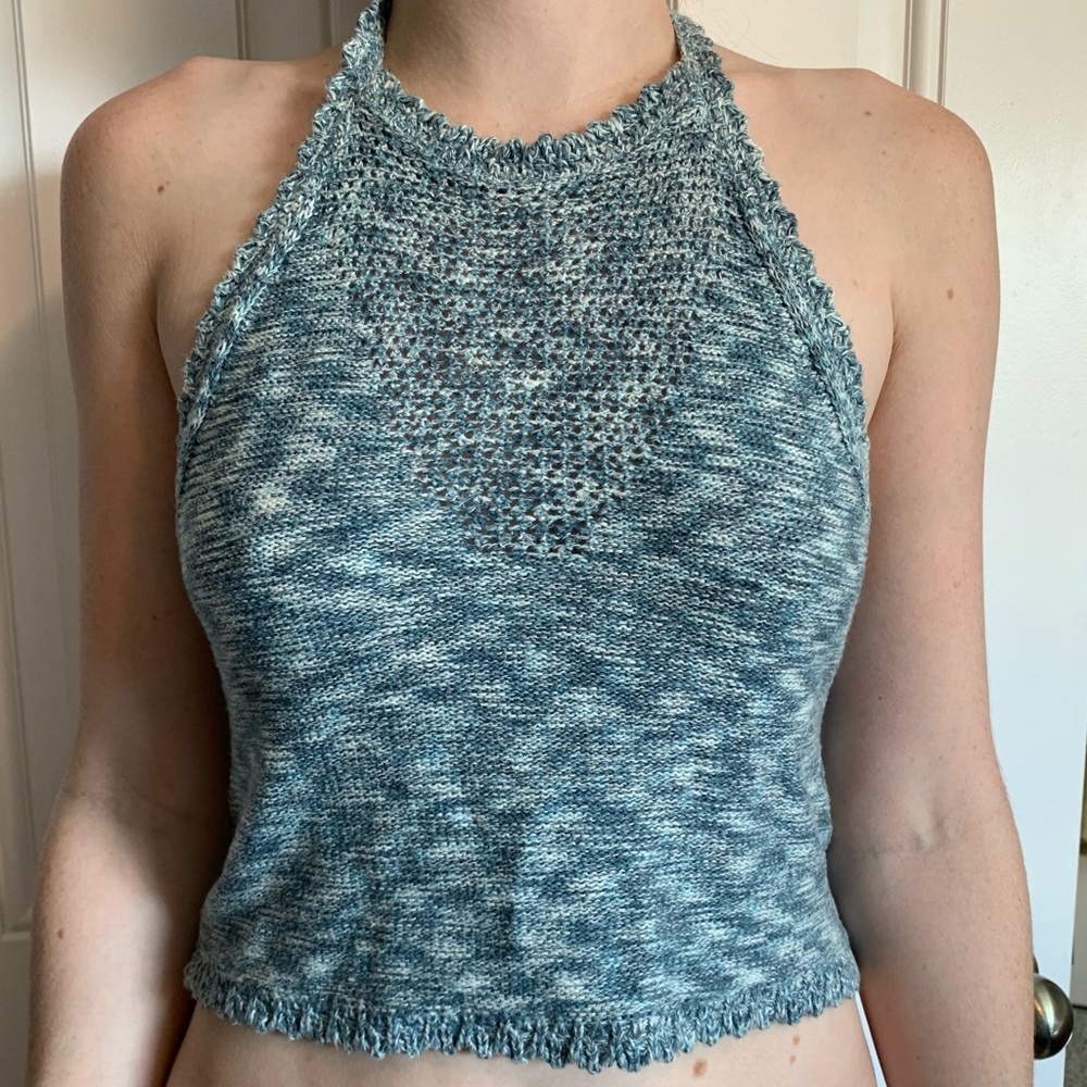 Knit Halter Top